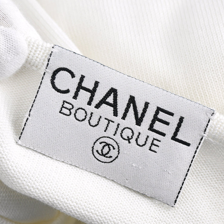 Chanel Sleeveless Top White