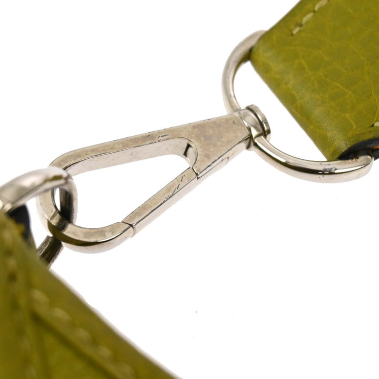 Hermes Green Taurillon Clemence Evelyne 3 PM Shoulder Bag