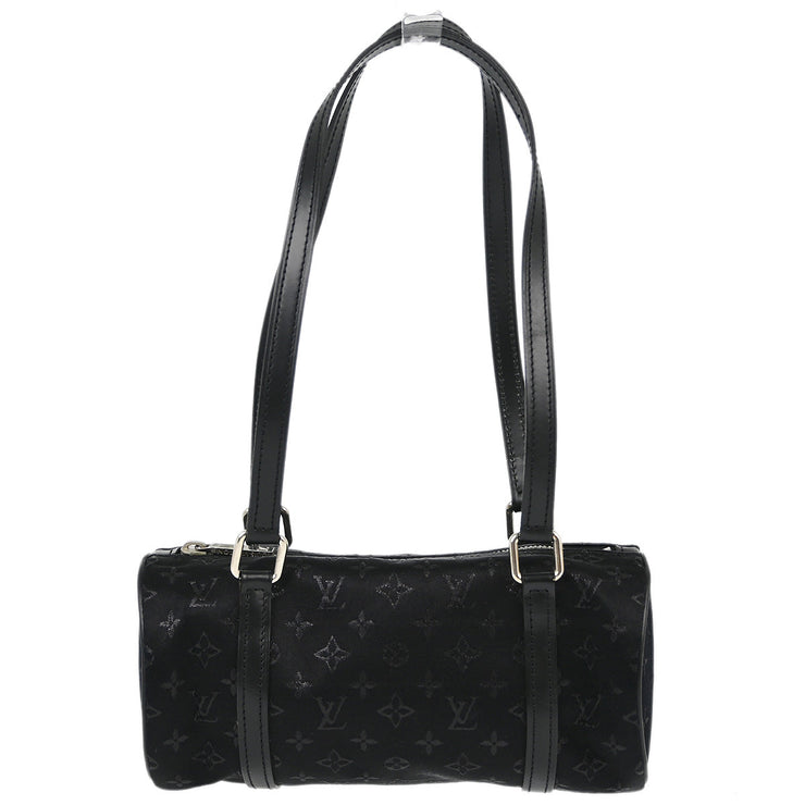 Louis Vuitton Black Monogram Satin Little Papillon M92352