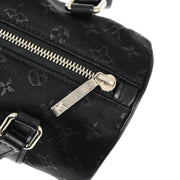 Louis Vuitton 2002 Black Monogram Satin Little Papillon M92352