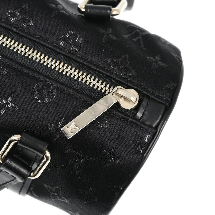 Louis Vuitton Black Monogram Satin Little Papillon M92352