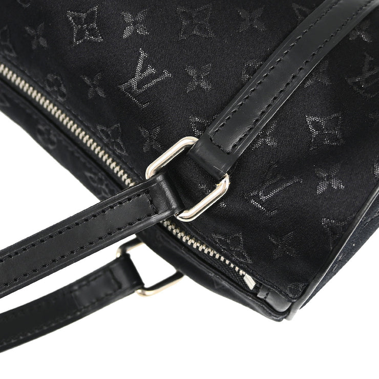 Louis Vuitton Black Monogram Satin Little Papillon M92352