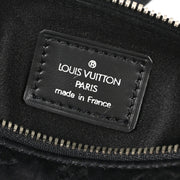 Louis Vuitton 2002 Black Monogram Satin Little Papillon M92352