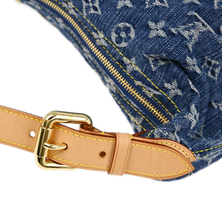 Louis Vuitton Blue Monogram Denim Baggy PM Shoulder Bag M95049