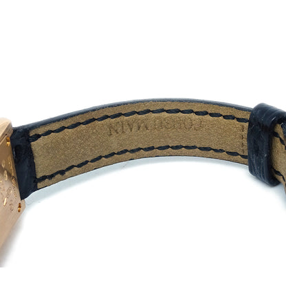 Harry Winston * 2013 332LQRLMD31 Avenue C Mini Quartz Watch 18KPG Diamond Black