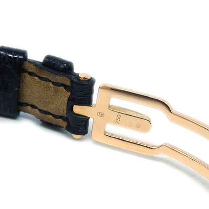 Harry Winston * 2013 332LQRLMD31 Avenue C Mini Quartz Watch 18KPG Diamond Black