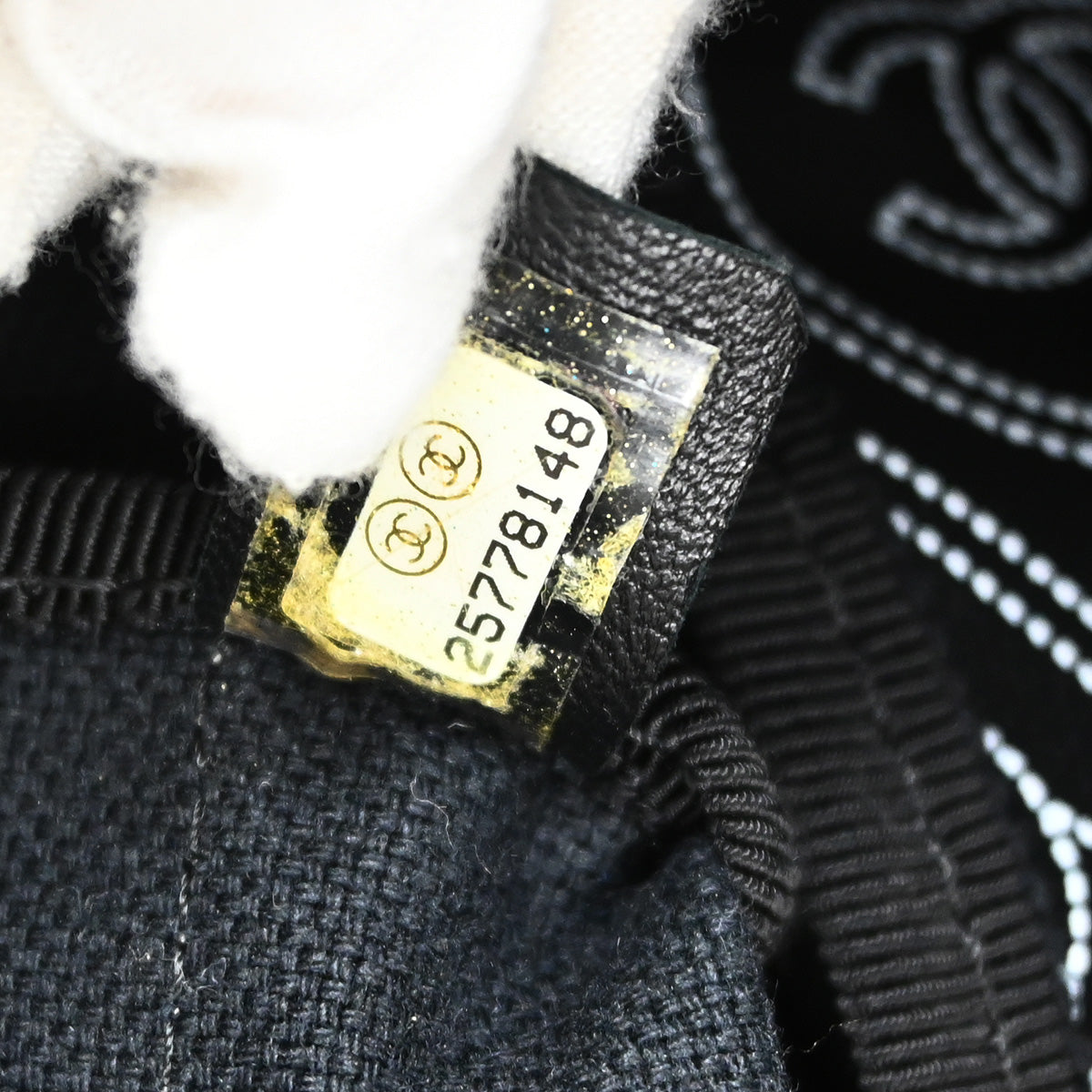 Chanel 2018 Black Printed Coated Canvas Camellia Shopping 2way Shoulder Tote Handbag