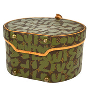 Louis Vuitton 2009 Khaki Monogram Graffiti Boite Chapeau 30 Hat Box