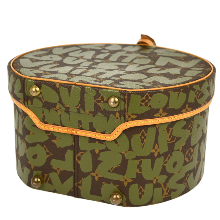 Louis Vuitton Khaki Monogram Graffiti Boite Chapeau 30 Hat Box