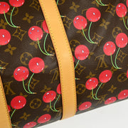 Louis Vuitton Monogram Cherry Keepall 45 Duffle Bag M95011