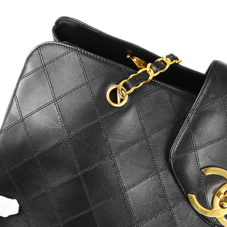 Chanel Black Lambskin Supermodel Bicolore Shoulder Bag