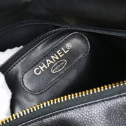 Chanel Black Caviar 2way Duffle Handbag