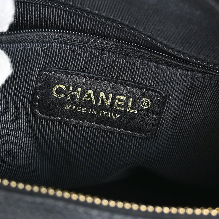 Chanel Black Caviar Hobo Handbag