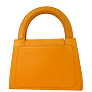 Chanel * Orange Lambskin Handbag