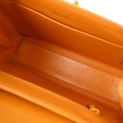 Chanel * Orange Lambskin Handbag