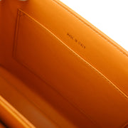 Chanel * Orange Lambskin Handbag