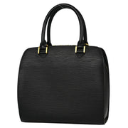 Louis Vuitton Black Epi Pont Neuf Handbag M52052