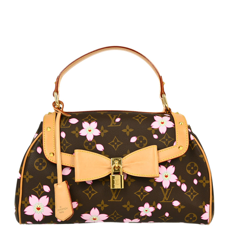 Louis Vuitton Monogram Cherry Blossom Sac Retro PM Handbag M92012