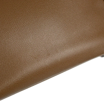 Hermes 2007 Taupe Gray Epsom Haut a Courroies 28 Handbag