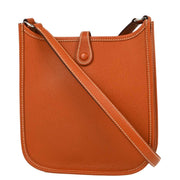 Hermes Brown Epsom Evelyne TPM Shoulder Bag