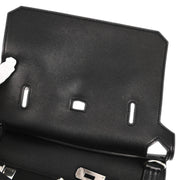 Hermes Black Swift Jypsiere 28 Shoulder Bag