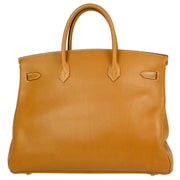 Hermes Natural Sable Ardennes Birkin 40 Handbag