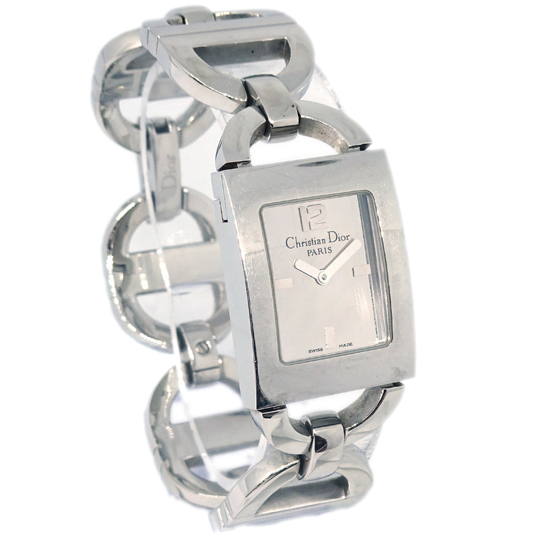 Christian Dior Quartz Watch QZ D78-109 Pink Dial Marys