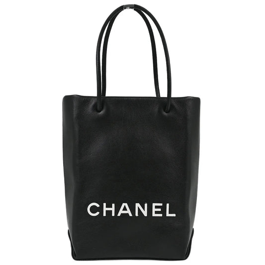 Chanel 2008-2009 Black Calfskin Essential Tote Bag