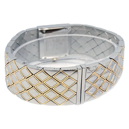 Chanel Matelasse Quartz Watch SS 18KYG