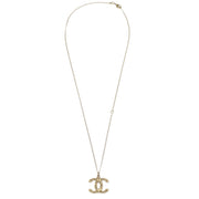 Chanel Gold CC Chain Pendant Necklace 06P