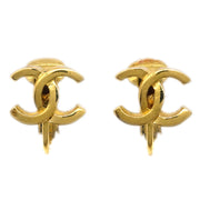 Chanel Mini CC Earrings Clip-On Gold 233