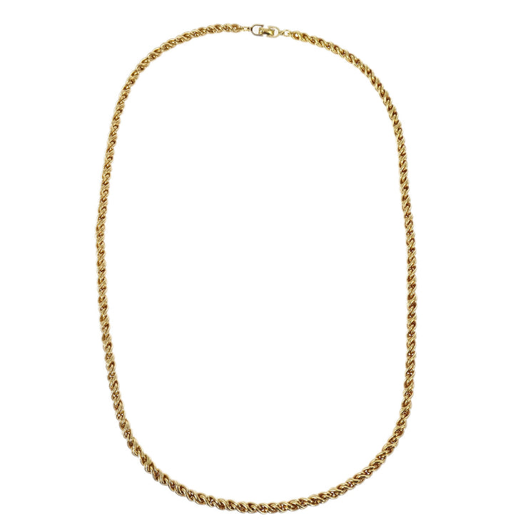 Christian Dior Chain Necklace Gold