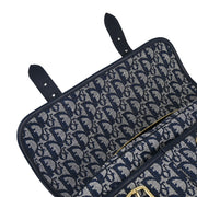 Christian Dior Navy Trotter Shoulder Bag