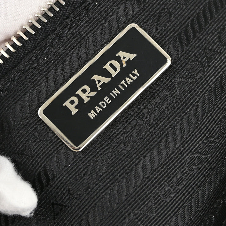 Prada Black Nylon Tote Handbag