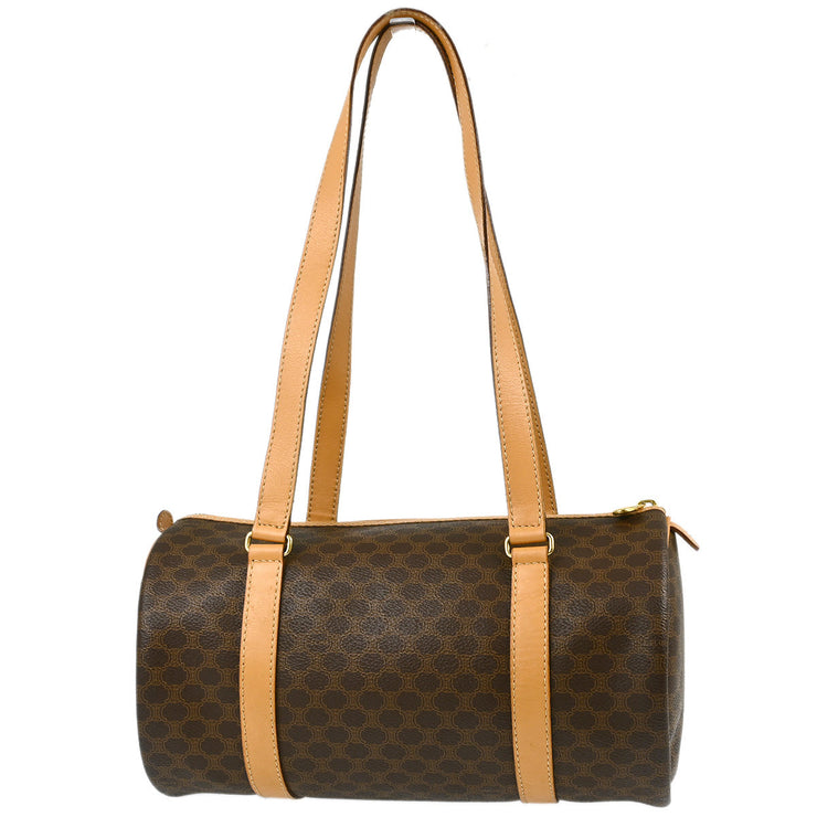 Celine Brown Macadam Handbag