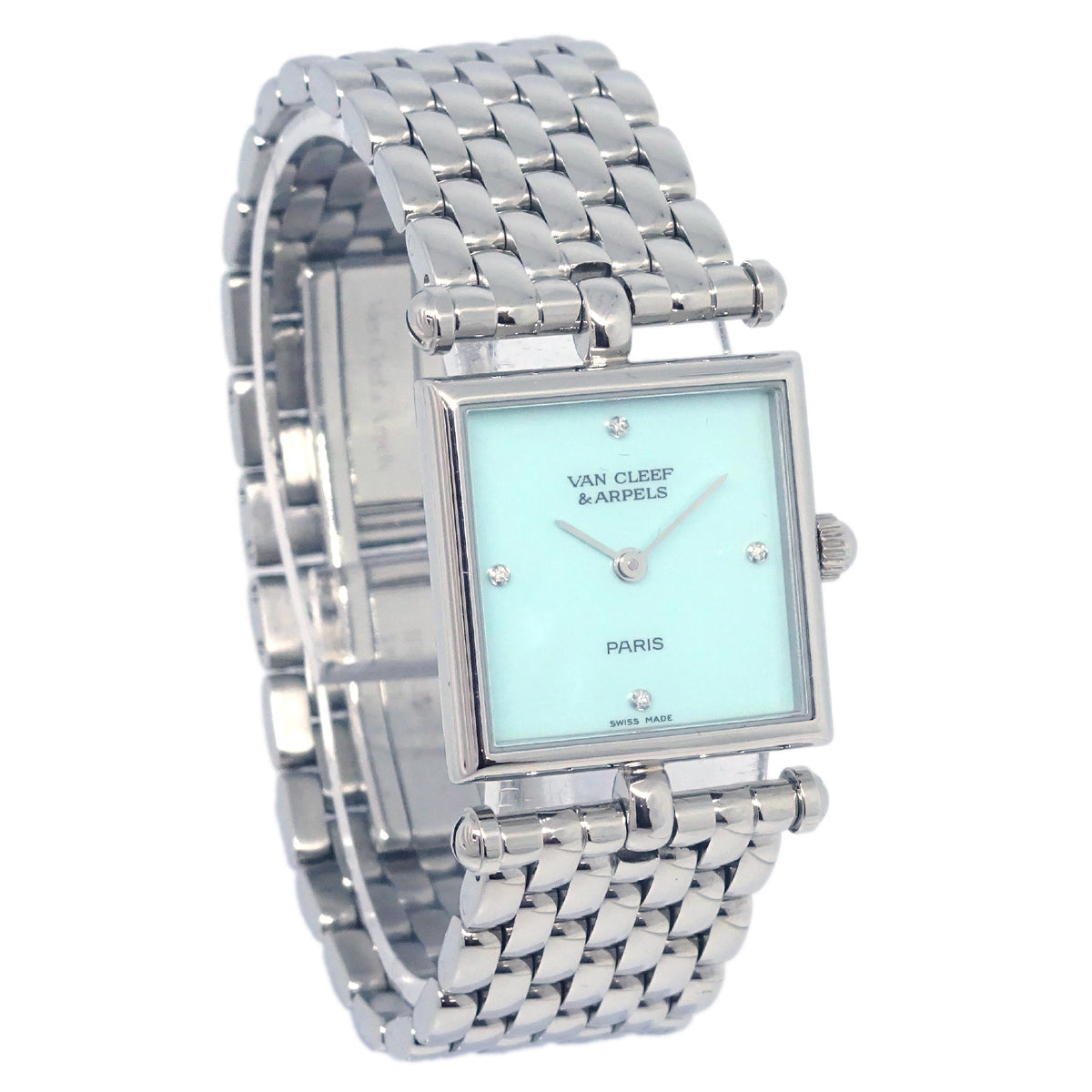 Van Cleef & Arpels * Classic Quartz Watch SS Ref.522642