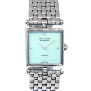 Van Cleef & Arpels Classic Quartz Watch SS Ref.522642 Diamond