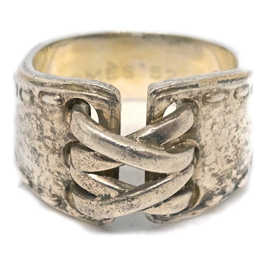 Hermes Ring Silver SV925 #52 #50 #10
