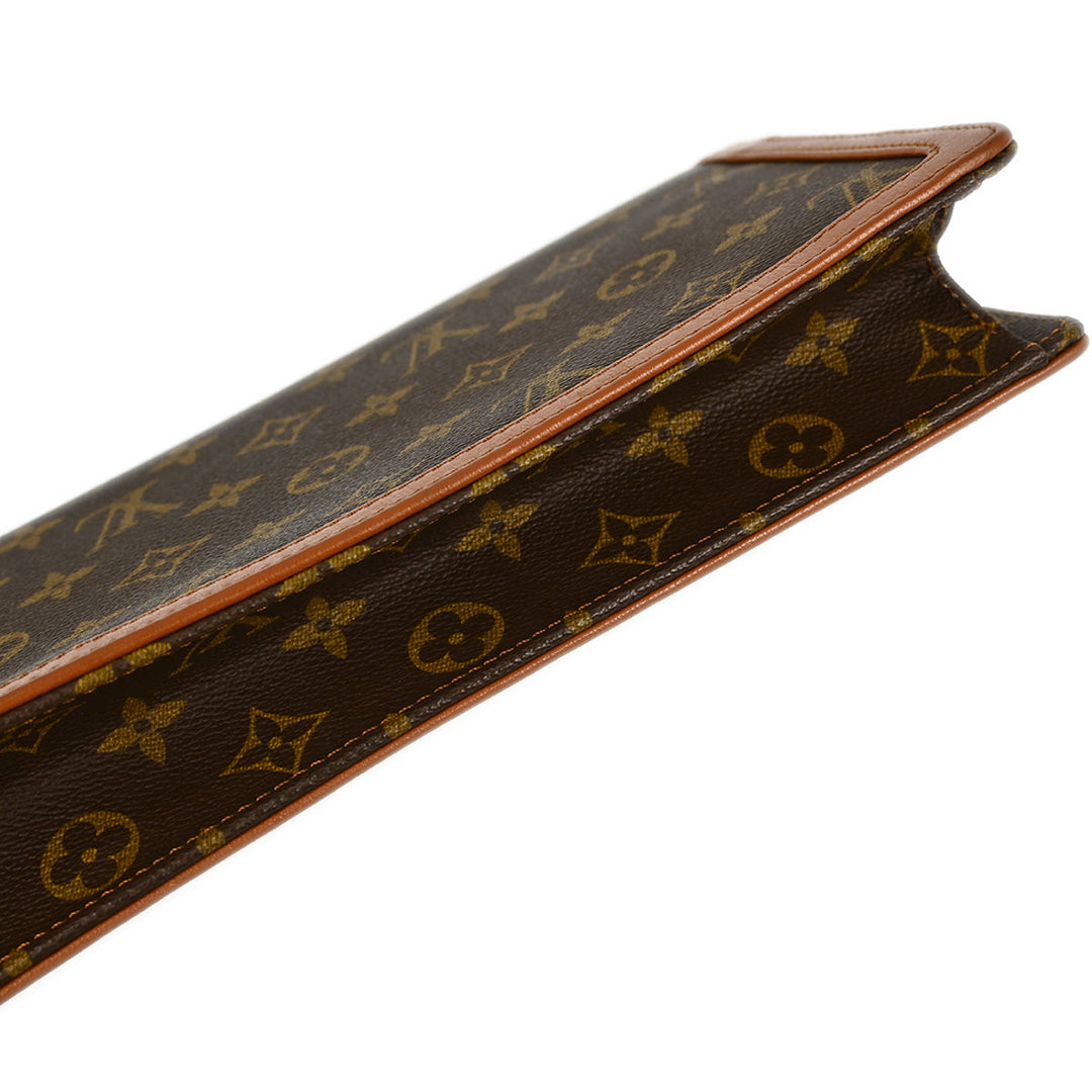 Louis Vuitton 1990 Monogram Pochette Dame GM Clutch Bag Louis Vuitton 1990 Monogram Pochette Dame GM Clutch Bag