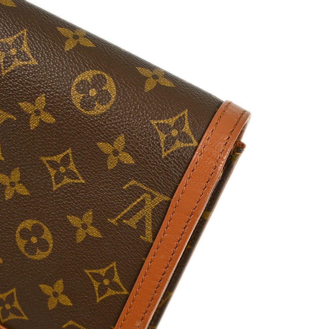 Louis Vuitton 1990 Monogram Pochette Dame GM Clutch Bag