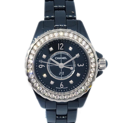 Chanel 2016 Ref.H2571 J12 Quartz 29mm Watch Ceramic Diamond