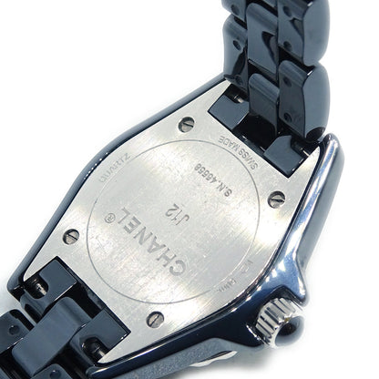 Chanel 2016 Ref.H2571 J12 Quartz 29mm Watch Ceramic Diamond