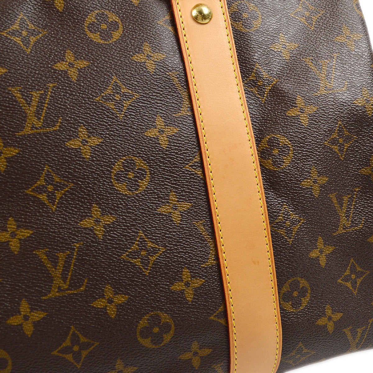 Louis Vuitton 2010 Monogram Carryall Duffle Bag M40074