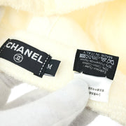 Chanel Cap Hat White #M Small Good