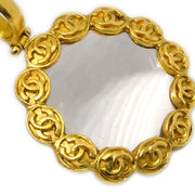 Chanel Gold CC Pendant Necklace Loupe