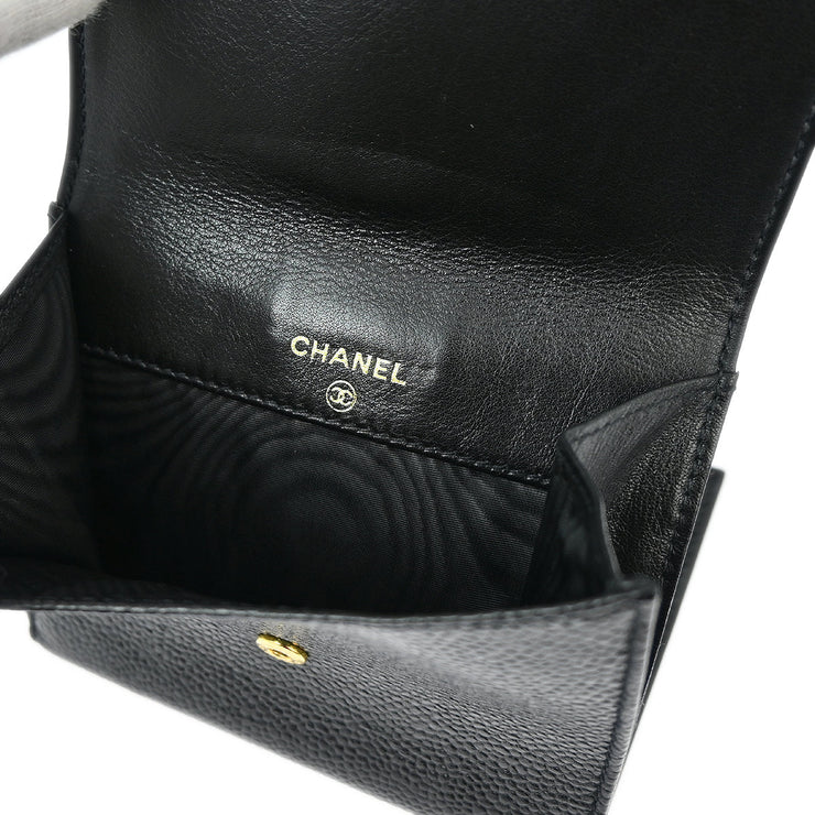 Chanel Black Caviar Bifold Wallet