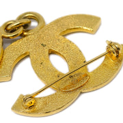 Chanel Medallion Brooch Pin Gold 95A