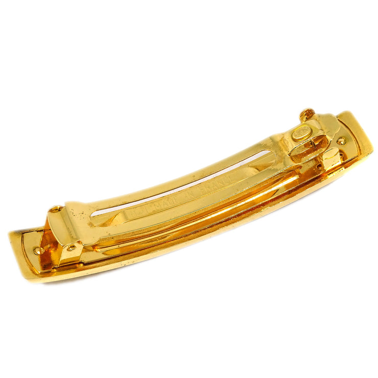 Chanel Hair Clip Hairpin Barrette Gold 97A/71