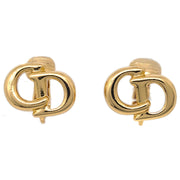 Christian Dior Earrings Clip-On Gold