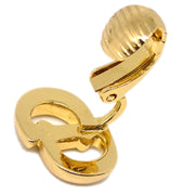 Christian Dior Earrings Clip-On Gold